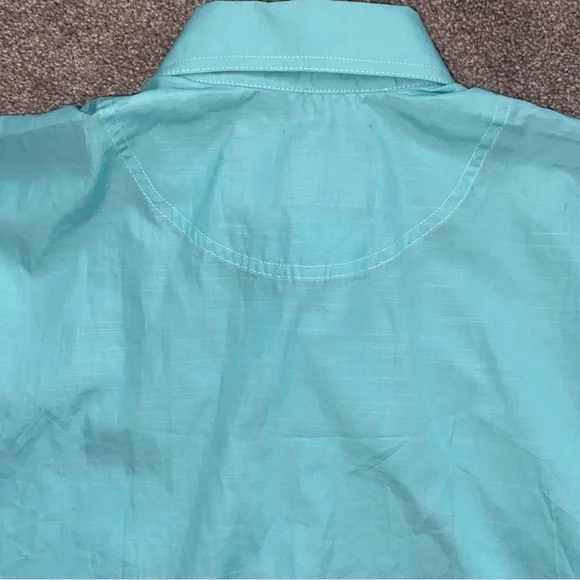 Kevin’s Fine Outdoor Gear & Apparel Men's SS Shirt Seashore Green M - NWT - Picture 6 of 8